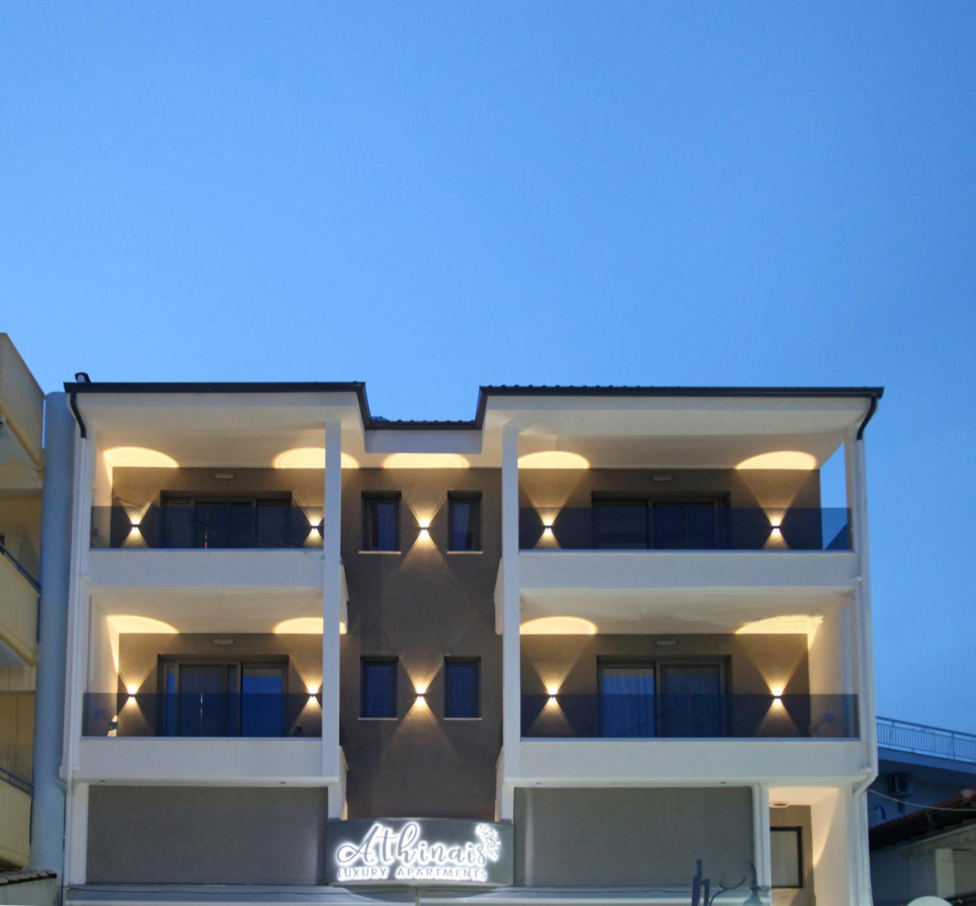 Athinais Luxury Apartments Hanioti Ngoại thất bức ảnh